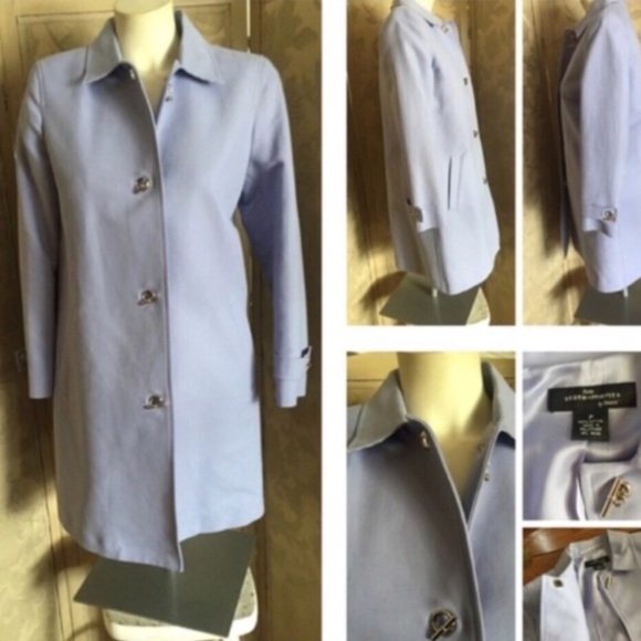 Periwinkle Coat Jacket NWOT - Picture 3 of 7